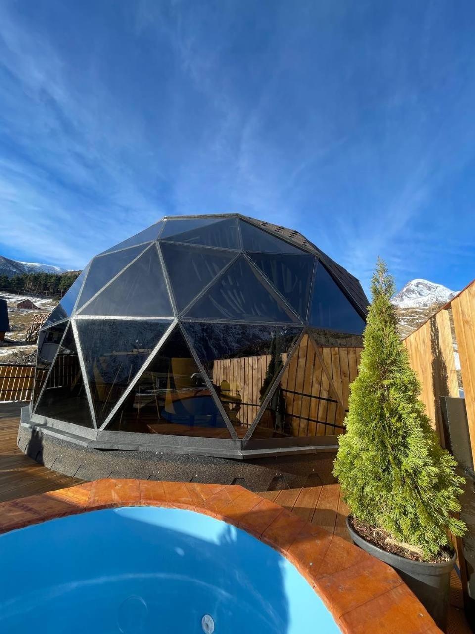 Gabua Glamping Villa Kazbegi Luaran gambar