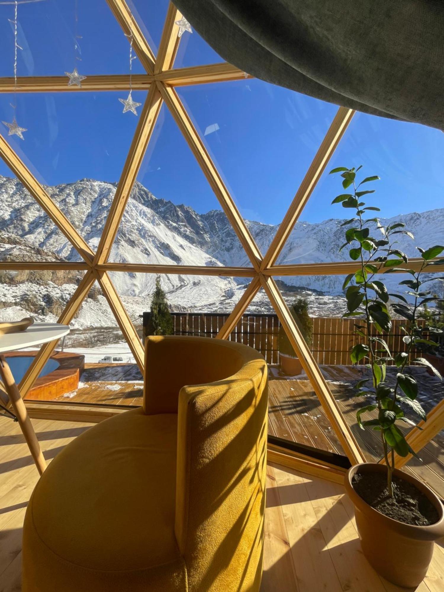 Gabua Glamping Villa Kazbegi Luaran gambar