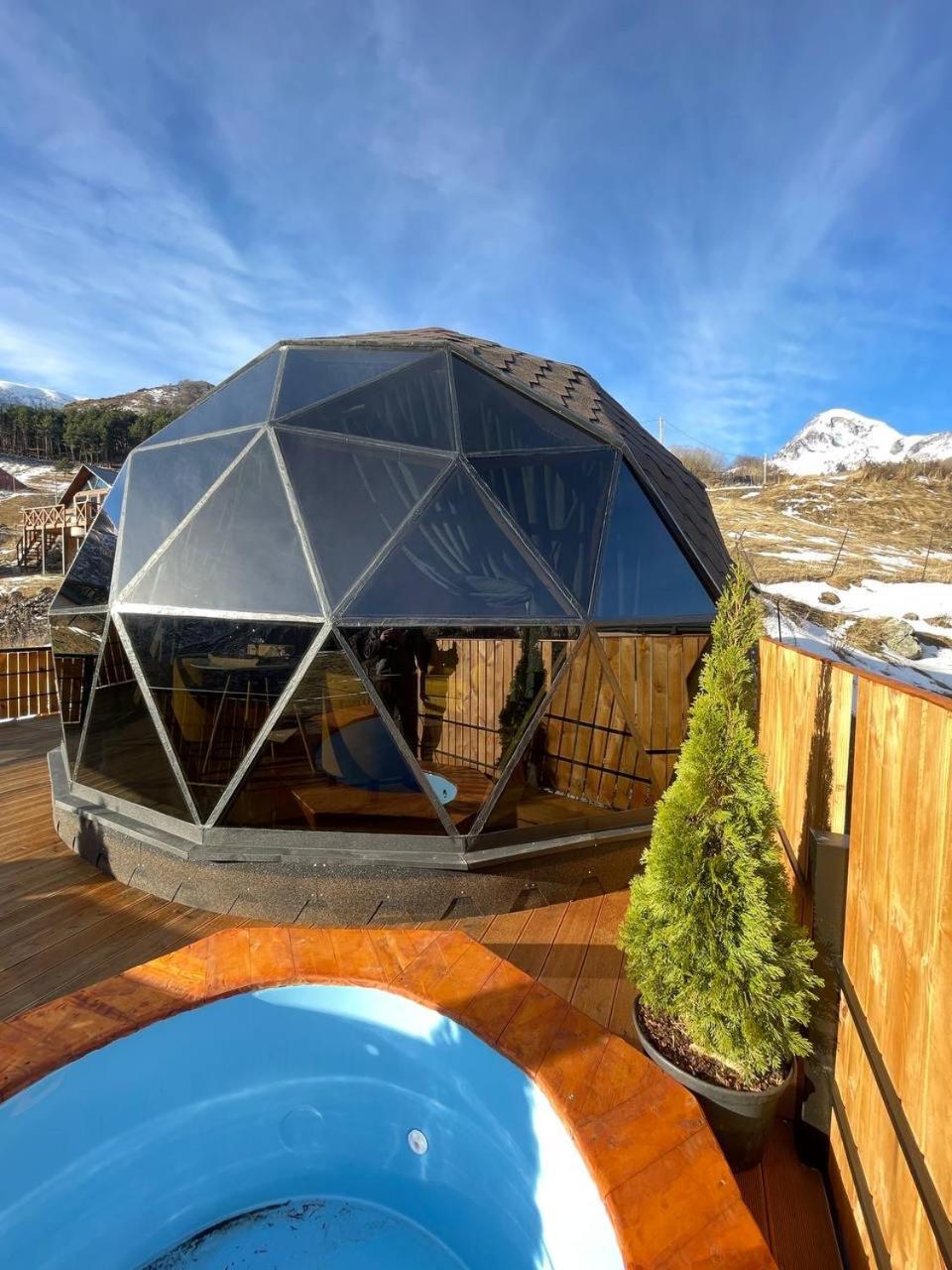 Gabua Glamping Villa Kazbegi Luaran gambar